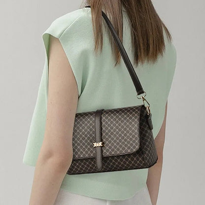 Bolsa Carteiro Luxo de Ombro Monograma - La Rouge