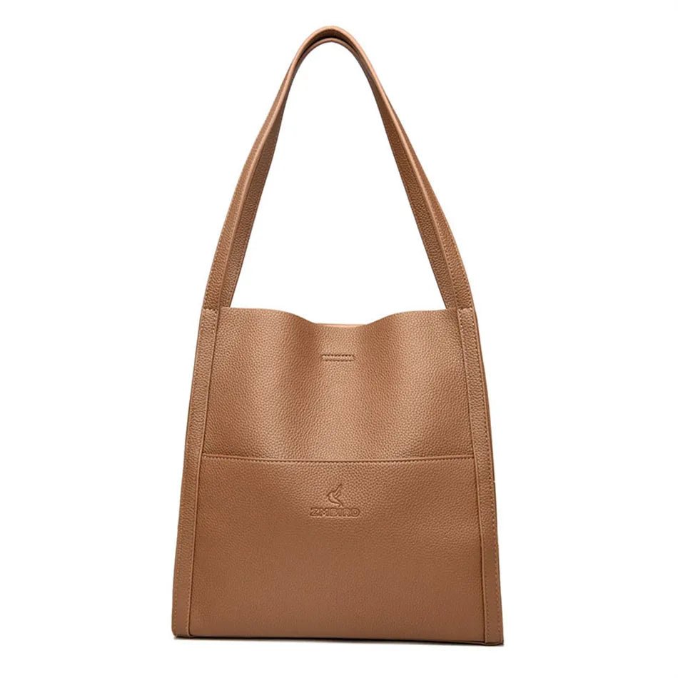 Bolsa Minimalista de Couro com Compartimentos Internos - La Rouge