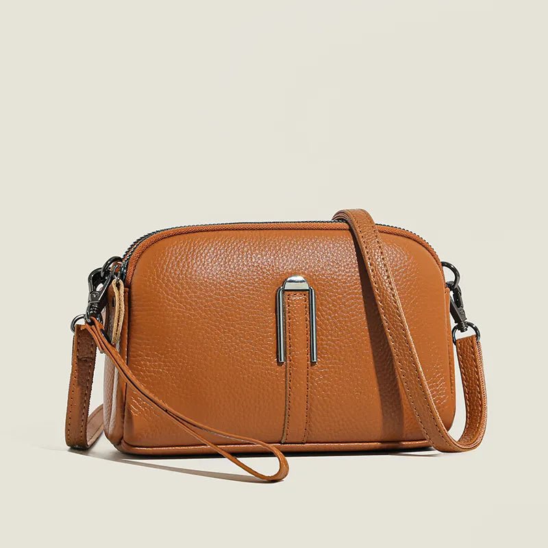 Bolsa Transversal Ártemis de Couro - La Rouge