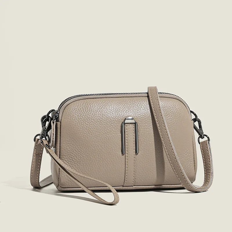 Bolsa Transversal Ártemis de Couro - La Rouge